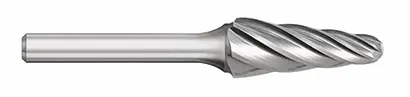 90° Included Angle with Radius Aluminum Application Burs