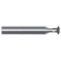 Carbide Double Angle Cutter, 3/8 (.3750) Diameter 45 Degree, 4 Teeth