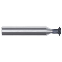 Carbide Double Angle Cutter, 1/4 (.2500) Diameter 45 Degree, 4 Teeth