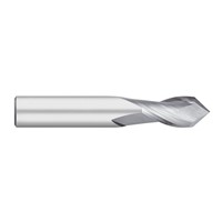 1/8(.1250) 2 Flute Carbide 90 Degree Drill Mill