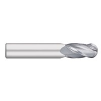 11/64(.1719) 4 Flute Carbide Ball EndMill