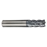 10.00MM(.3937) 5 Flute Carbide Square EndMill AlCrNX