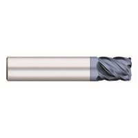 1/4(.2500) 5 Flute Carbide EndMill AlTiN .020 Corner Radius